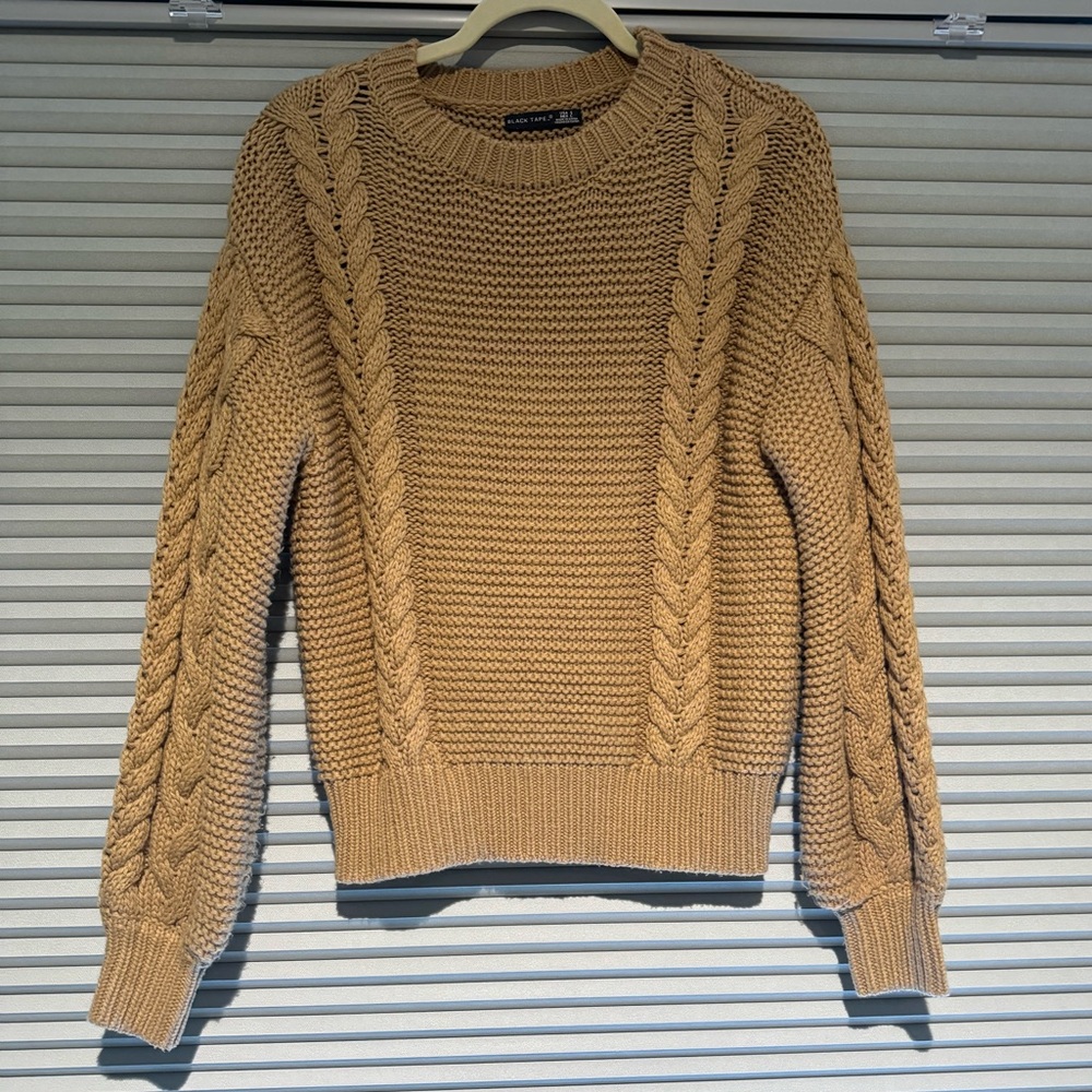 Black Tape Sweater